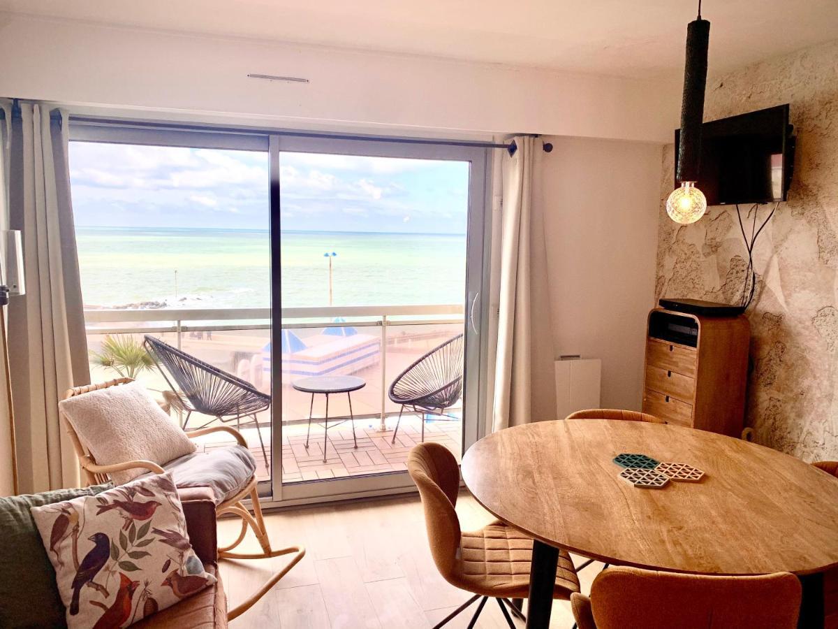 Le Wim'Heureux Plage Wimereux Exteriör bild