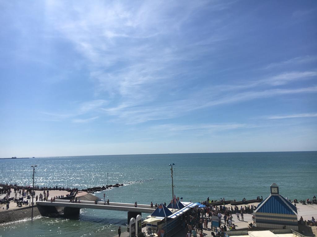 Le Wim'Heureux Plage Wimereux Exteriör bild